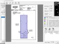 Schermata software per la **variazione catastale dopo 20 anni**. Mostra planimetria, dati catastali e calcolo superfici.