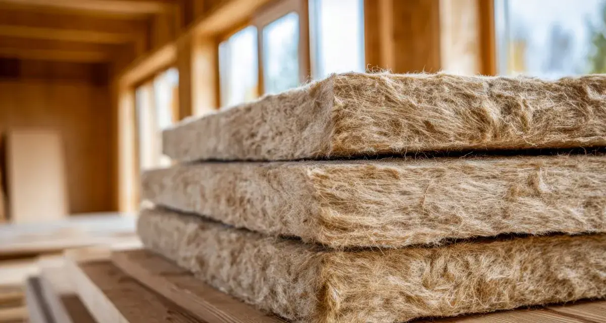 Pannelli isolanti in fibra di legno, ideali per l'edilizia sostenibile. Ecco cosa sono le esco: materiali naturali per un comfort termico.
