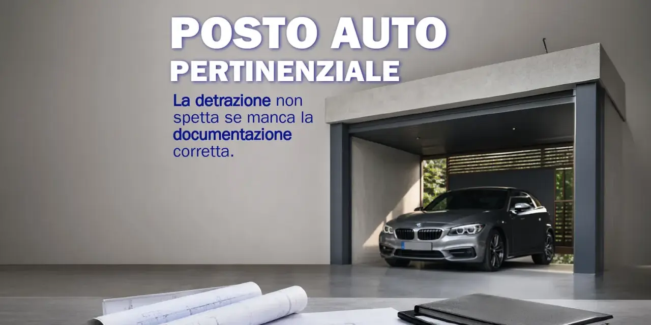 Posto auto pertinenziale, categoria catastale C6. Documentazione per detrazione.