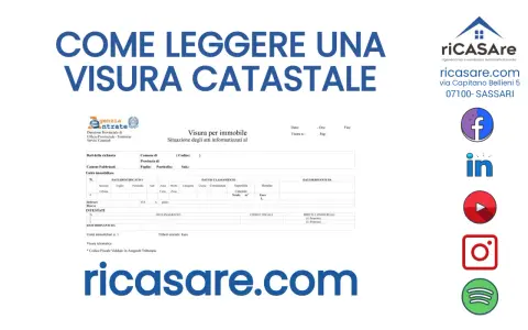 Visura catastale con dati immobiliari, inclusa la categoria catastale B1. Guida alla lettura di documenti immobiliari.