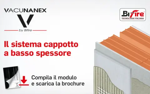 VACUNANEX: scopri il sistema cappotto a basso spessore. Scarica la brochure per la scheda tecnica.