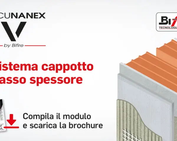 VACUNANEX: scopri il sistema cappotto a basso spessore. Scarica la brochure per la scheda tecnica.