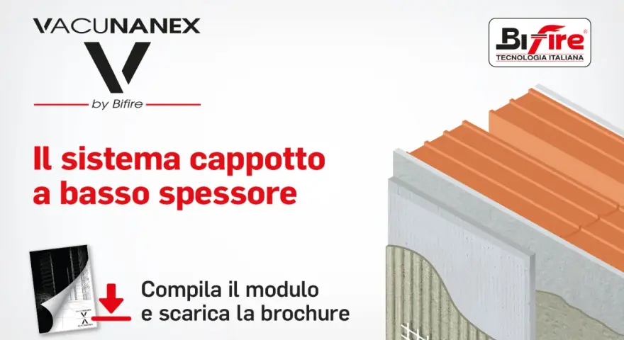 VACUNANEX: scopri il sistema cappotto a basso spessore. Scarica la brochure per la scheda tecnica.