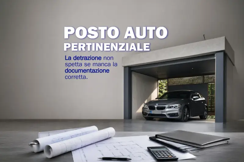Posto auto pertinenziale, categoria catastale C6. Documentazione per detrazione.